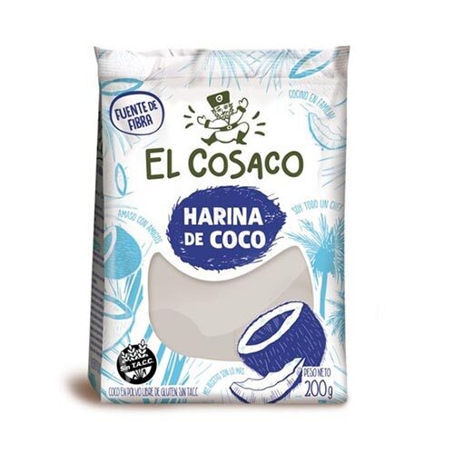 HARINA DE COCO SIN TACC EL COSACO 200g