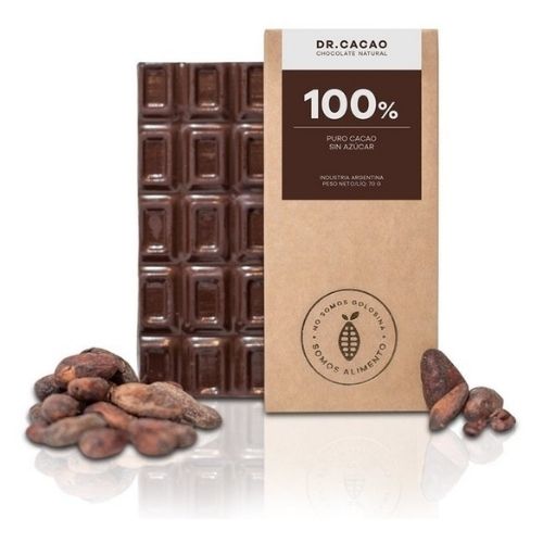 DR CACAO CHOCOLATE 100% SIN AZUCAR