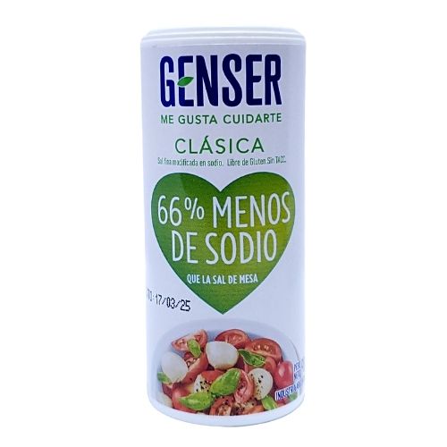 GENSER SAL CLASICA 66% MENOS SODIO 90G