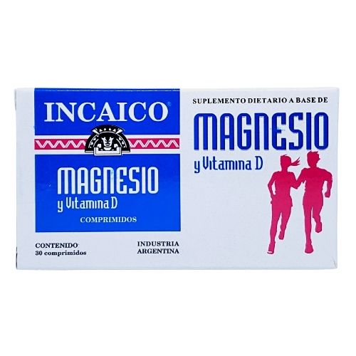 INCAICO MAGNESIO Y VIT D 30 COMP