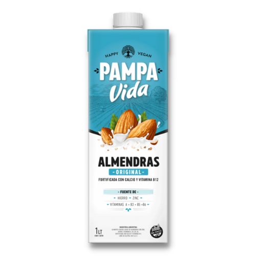 PAMPA VIDA LECHE DE ALMENDRAS ORIGINAL 1L